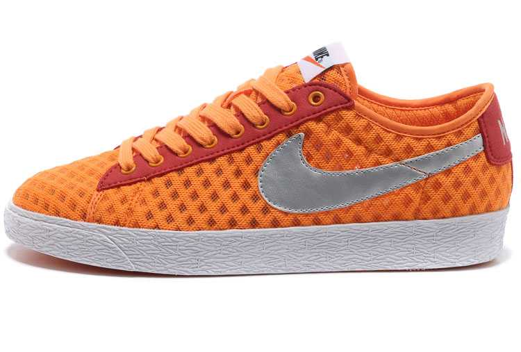 nike sb blazer low 2013 summer light breathable orange boutique en ligne